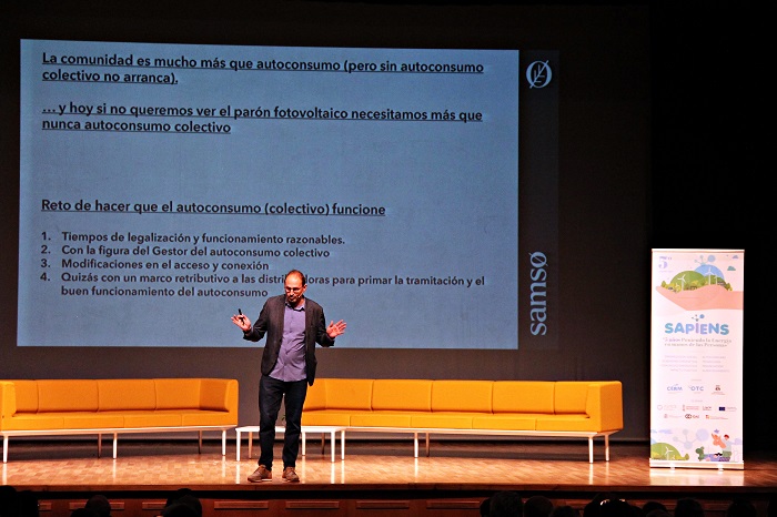 Joan herrera-Encuentro energía colectiva Sapiens Energia